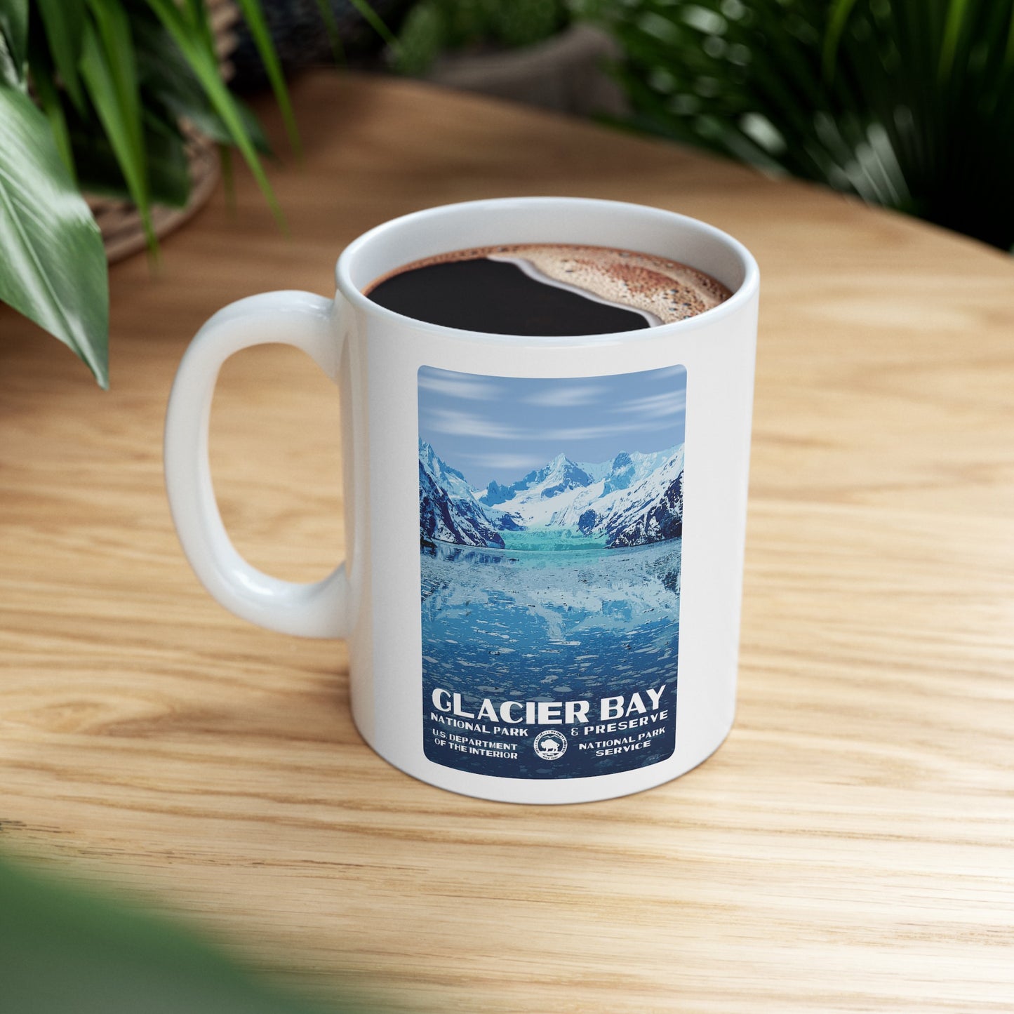 Glacier Bay National Park Ceramic Mug