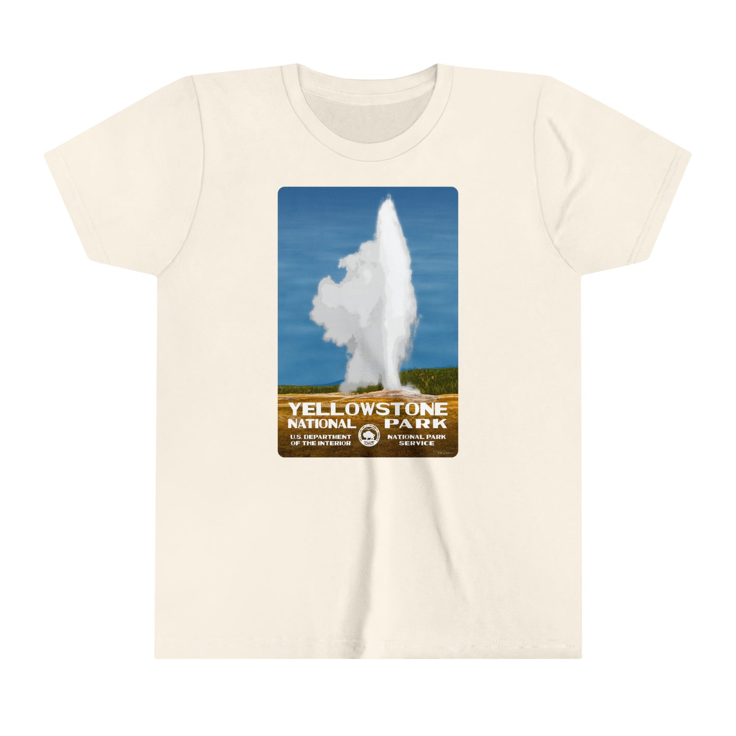 Yellowstone National Park (Old Faithful) Kids' T-Shirt