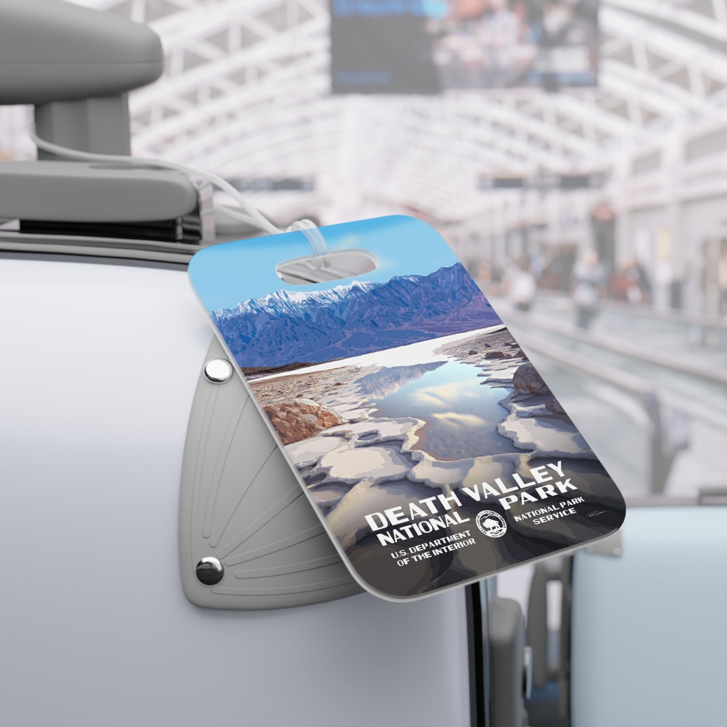 Death Valley National Park, Badwater Basin Bag Tag