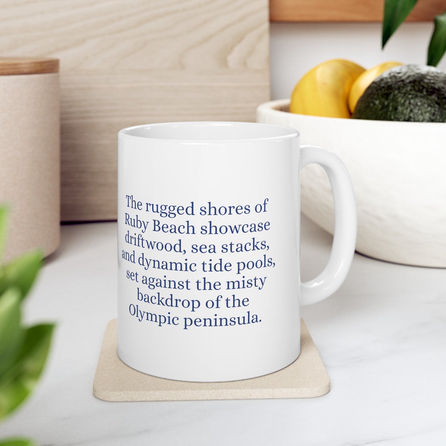 Olympic National Park (Ruby Beach) Ceramic Mug