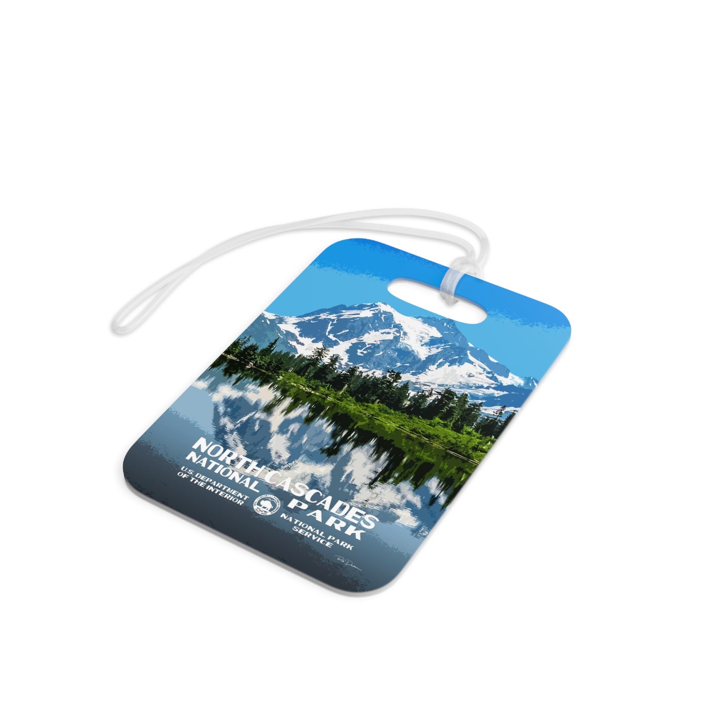 North Cascades National Park Bag Tag