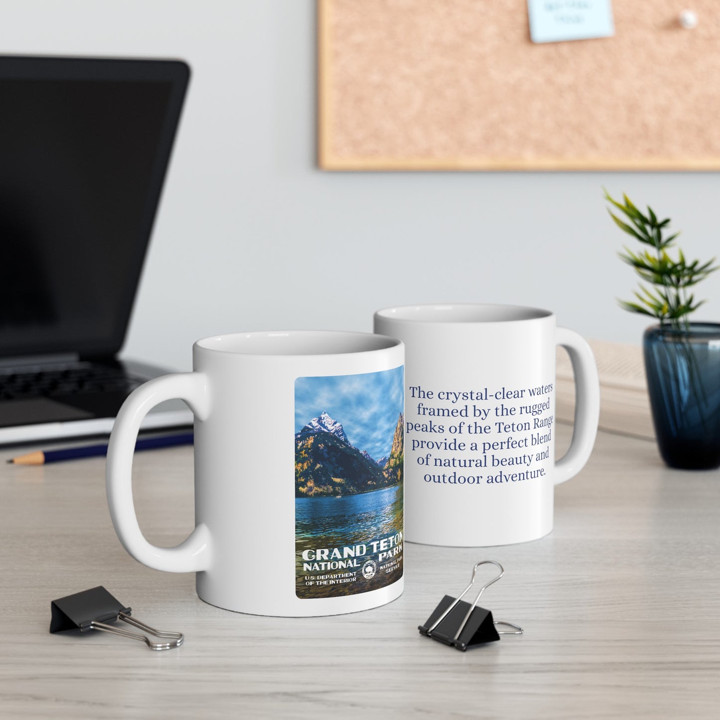 Grand Teton National Park (Jenny Lake) Ceramic Mug
