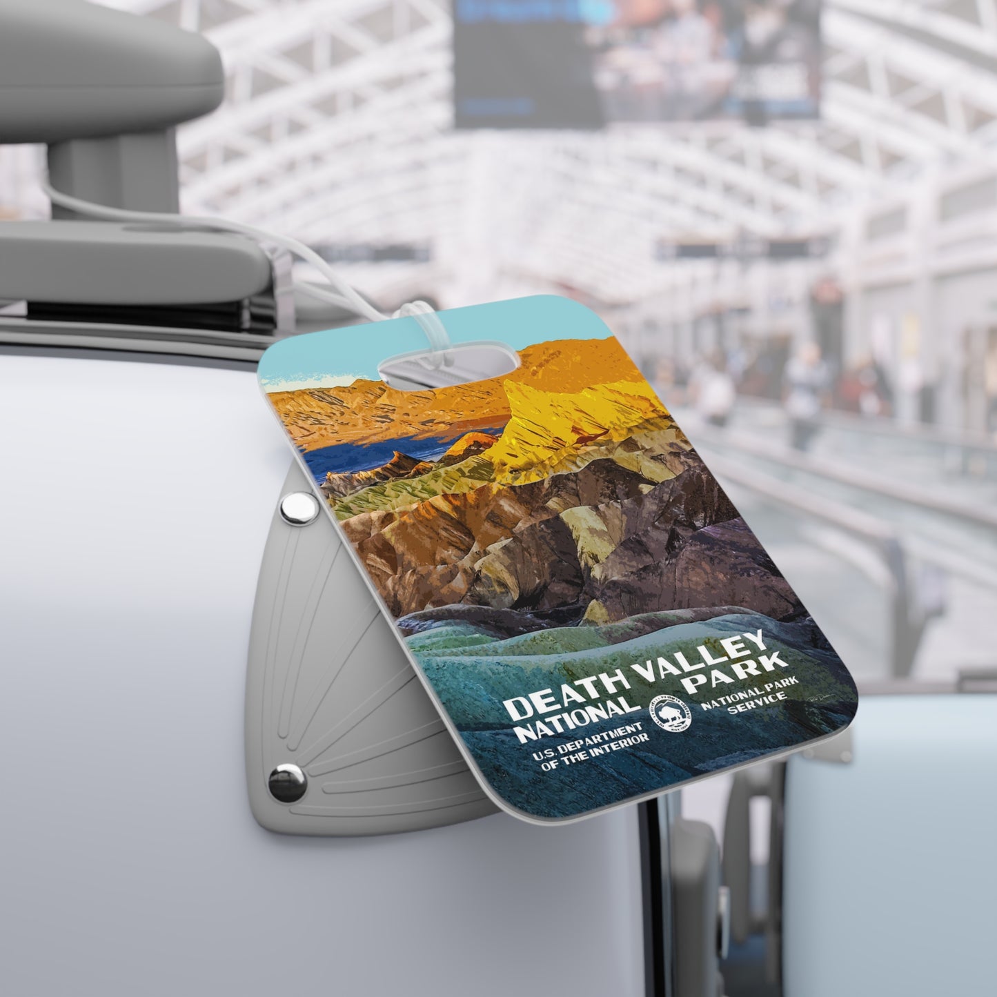 Death Valley National Park, Zabriskie Point Bag Tag