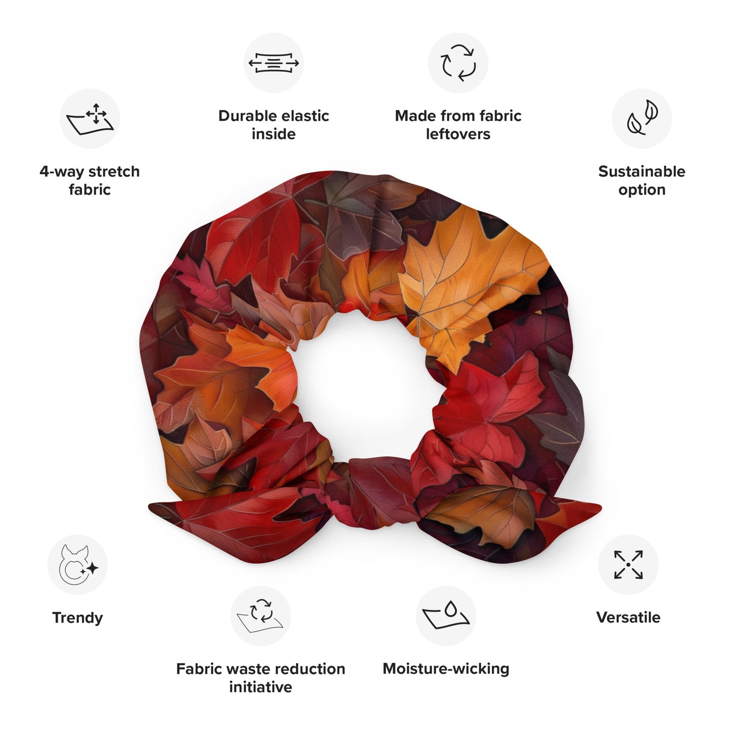 Fall Colors Scrunchie