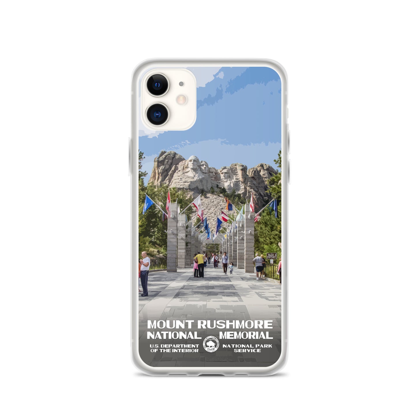Mount Rushmore National Memorial iPhone® Case
