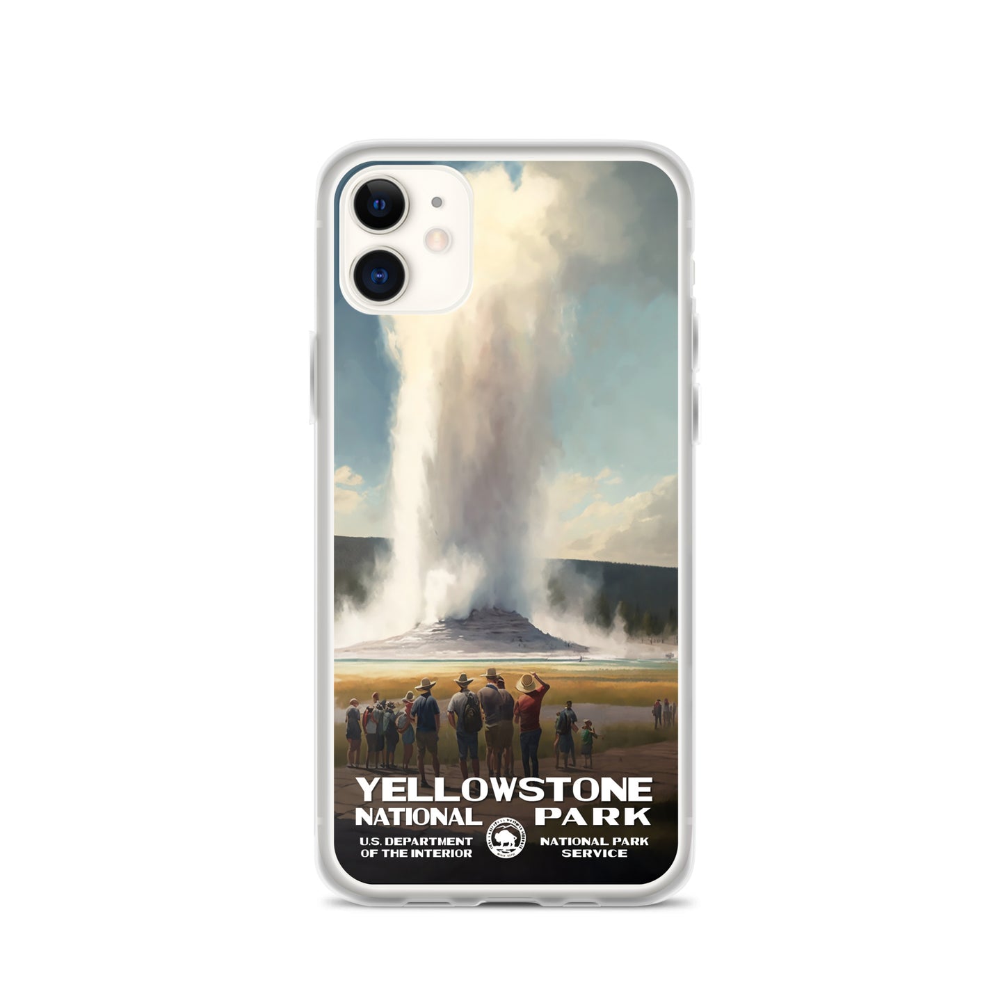 Yellowstone National Park Old Faithful iPhone® Case