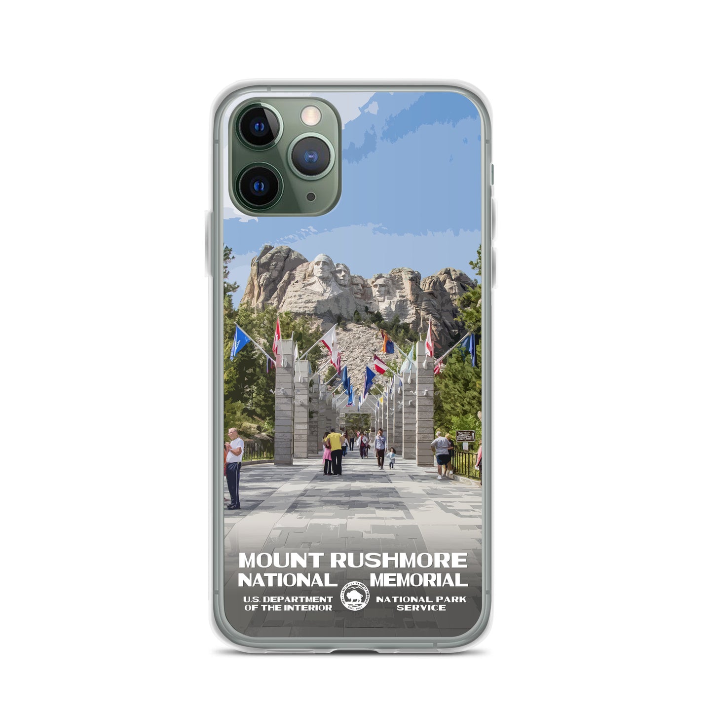 Mount Rushmore National Memorial iPhone® Case