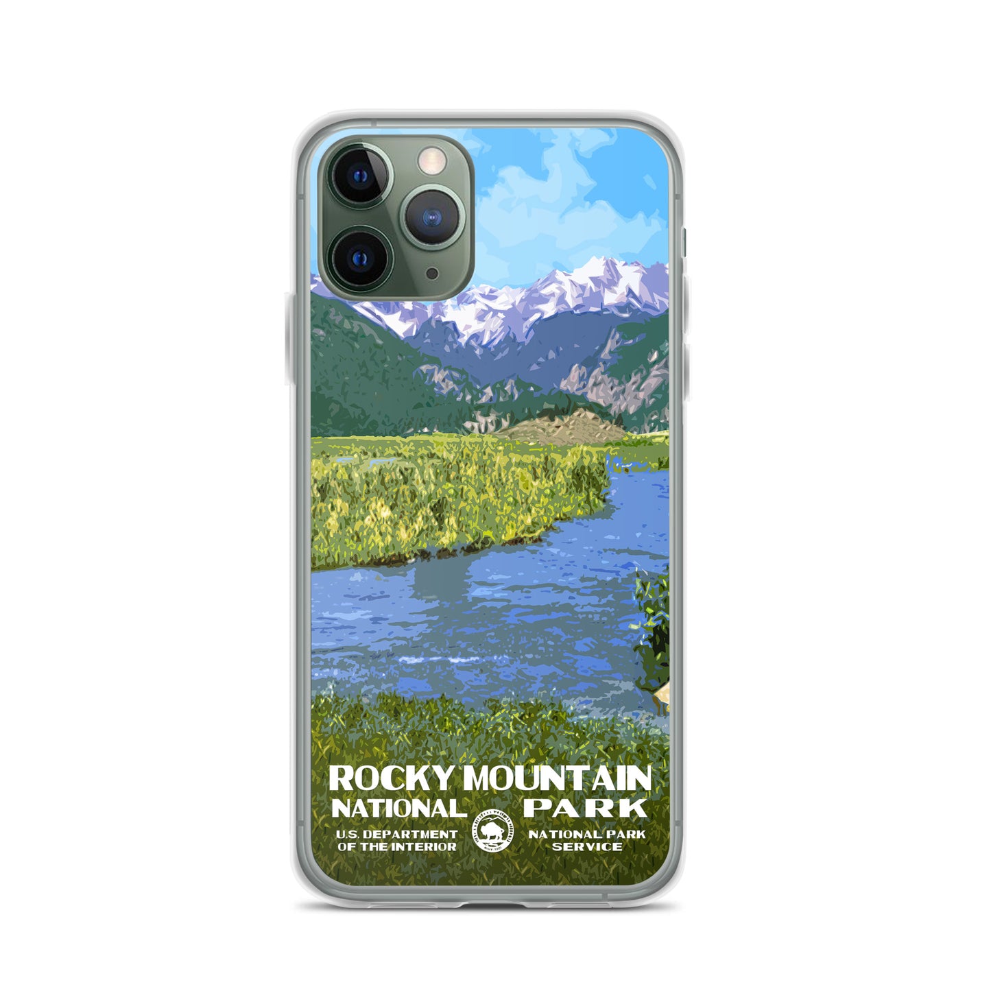 Rocky Mountain National Park Moraine Park iPhone® Case