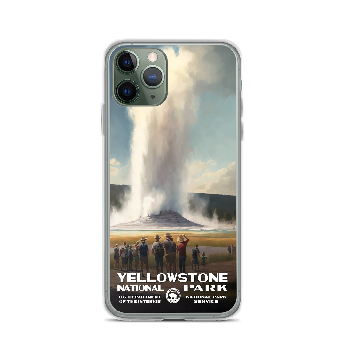 Yellowstone National Park Old Faithful iPhone® Case