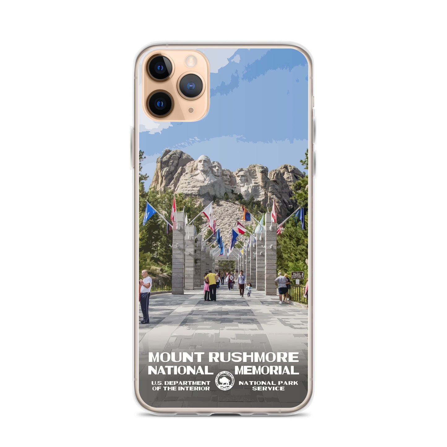 Mount Rushmore National Memorial iPhone® Case