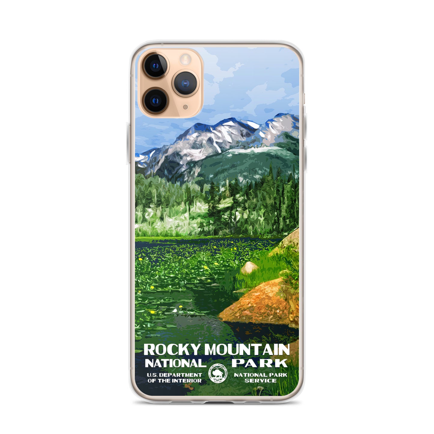 Rocky Mountain National Park Cub Lake iPhone® Case