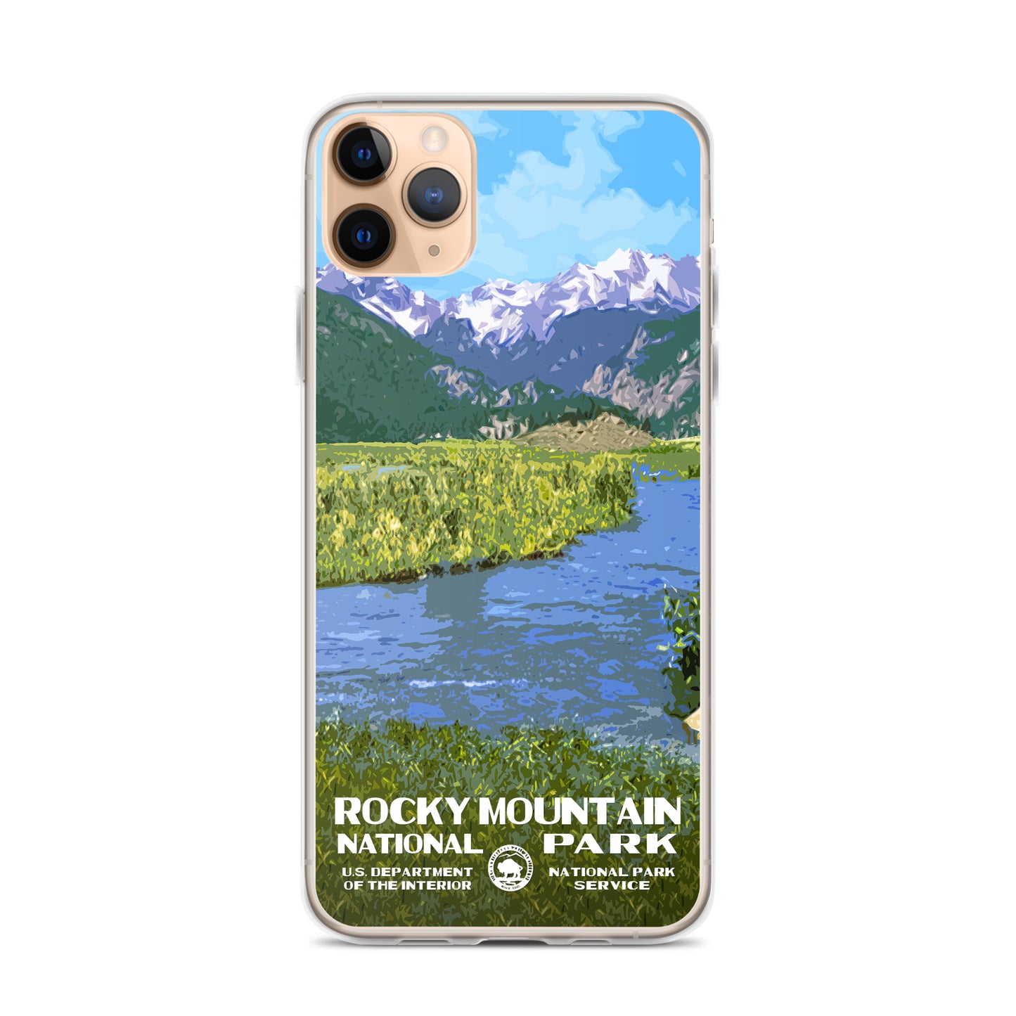 Rocky Mountain National Park Moraine Park iPhone® Case