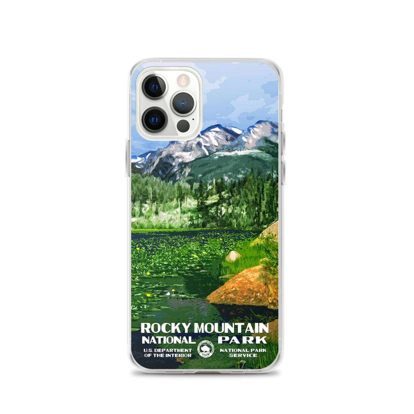 Rocky Mountain National Park Cub Lake iPhone® Case