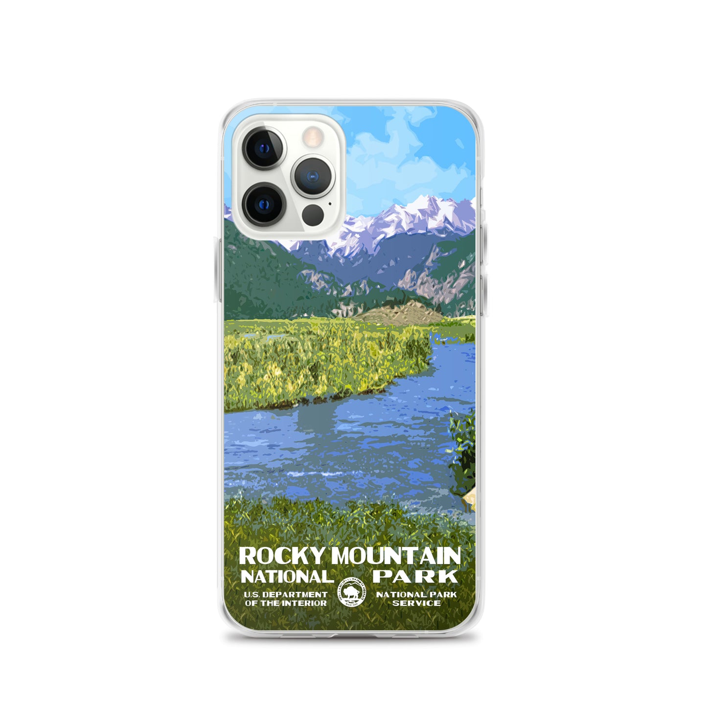 Rocky Mountain National Park Moraine Park iPhone® Case