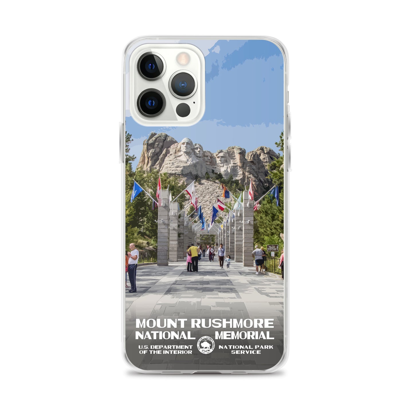 Mount Rushmore National Memorial iPhone® Case