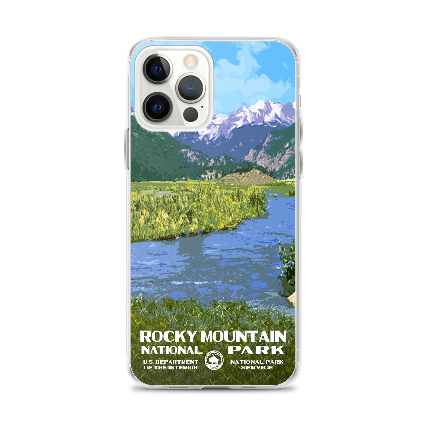 Rocky Mountain National Park Moraine Park iPhone® Case