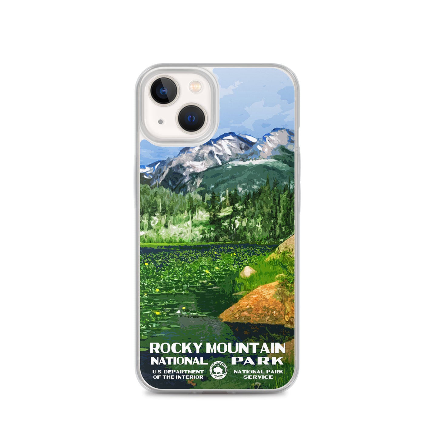 Rocky Mountain National Park Cub Lake iPhone® Case