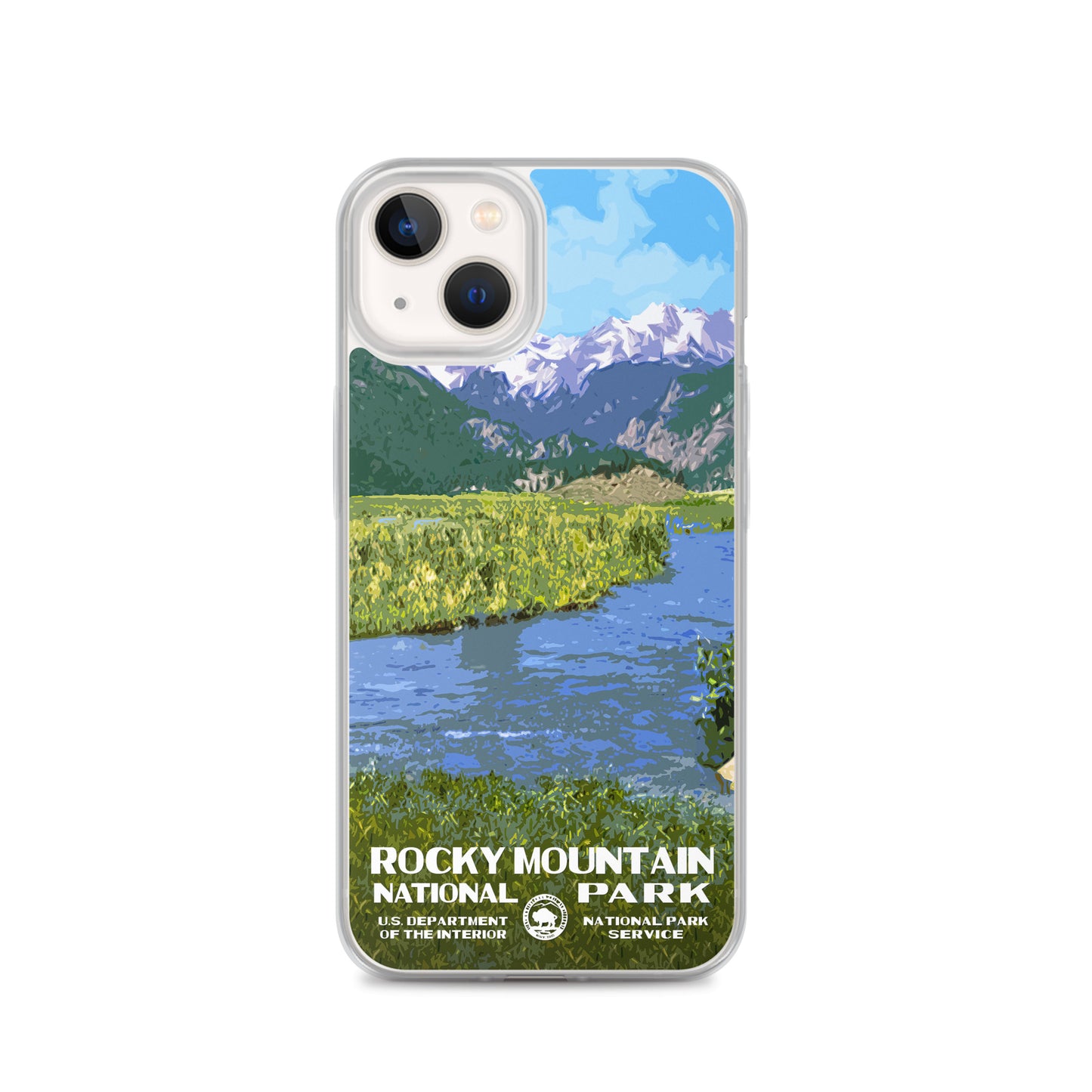 Rocky Mountain National Park Moraine Park iPhone® Case