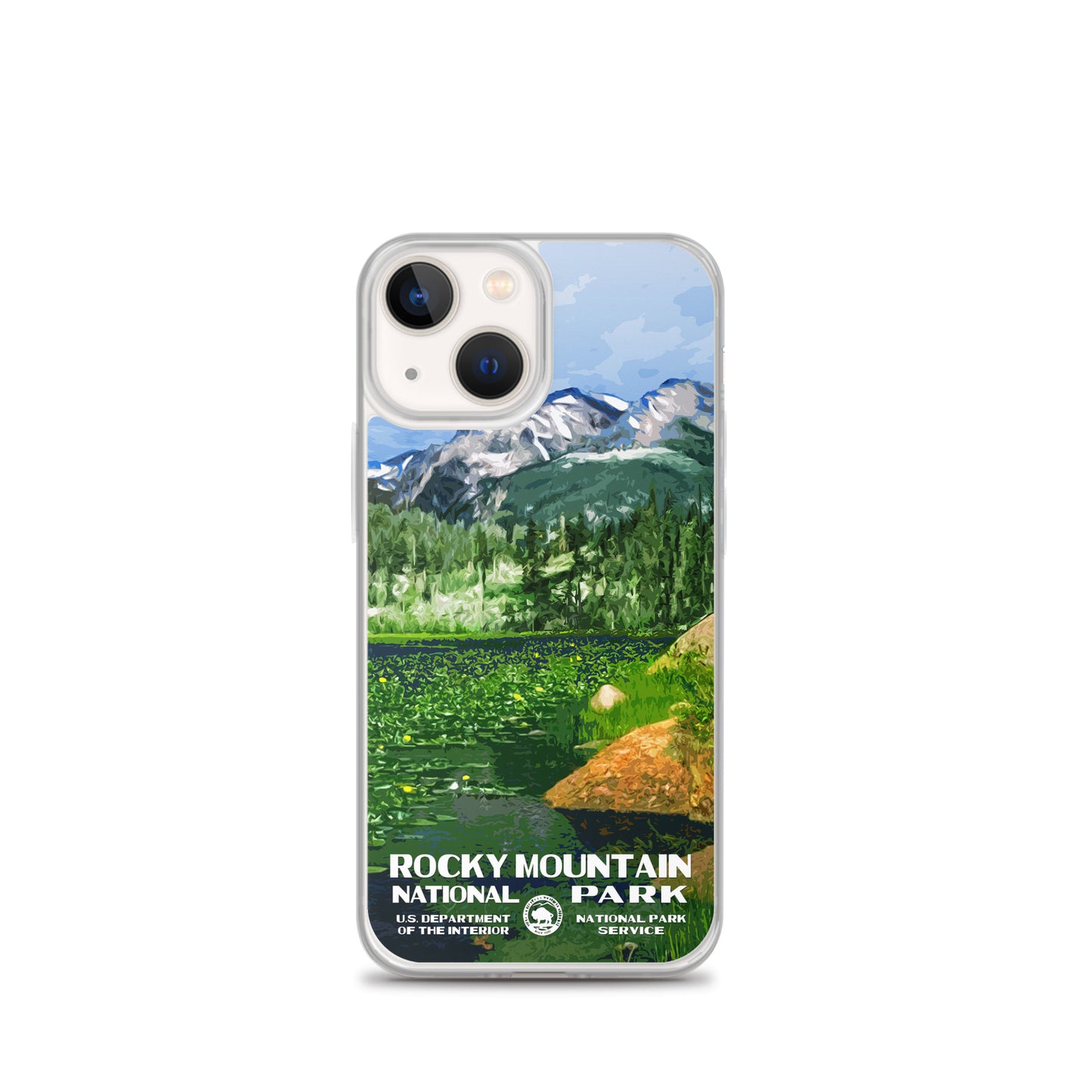 Rocky Mountain National Park Cub Lake iPhone® Case