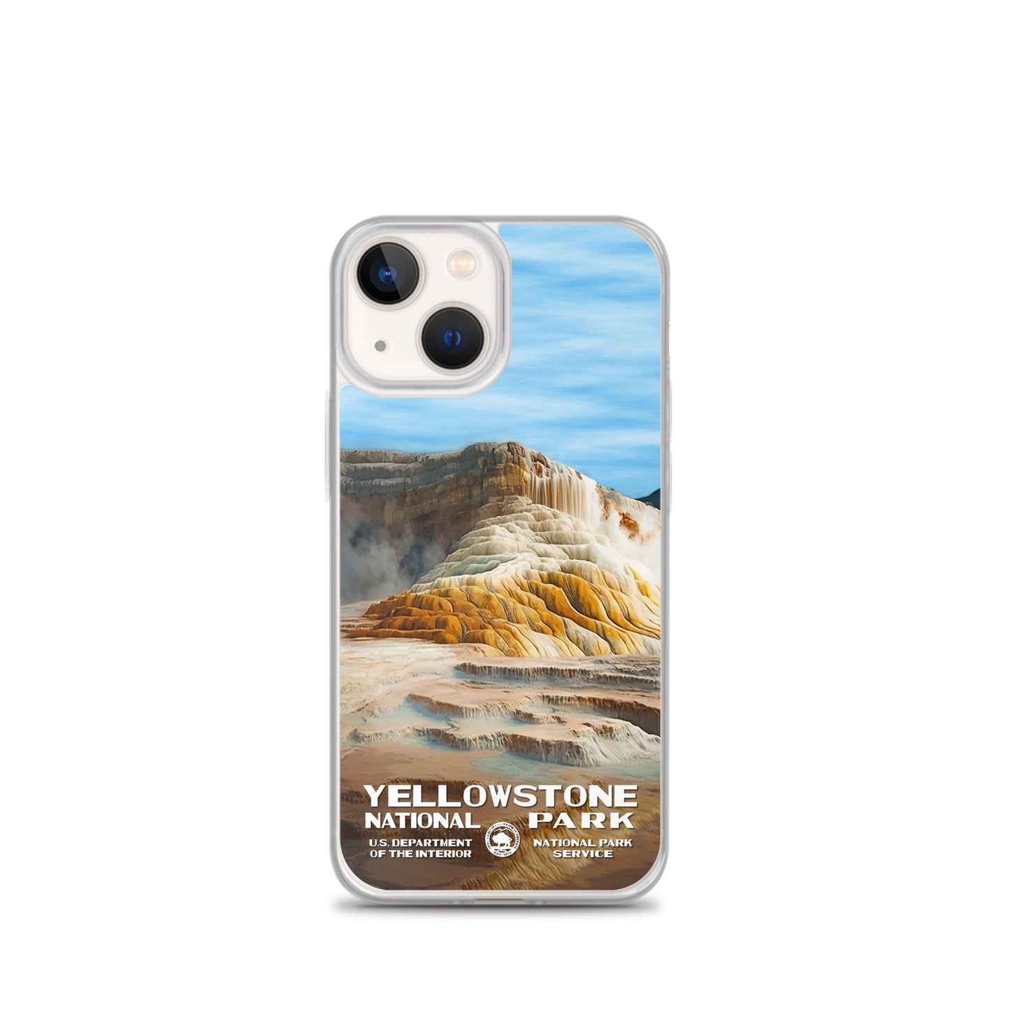 Yellowstone Mammoth Falls National Park iPhone®