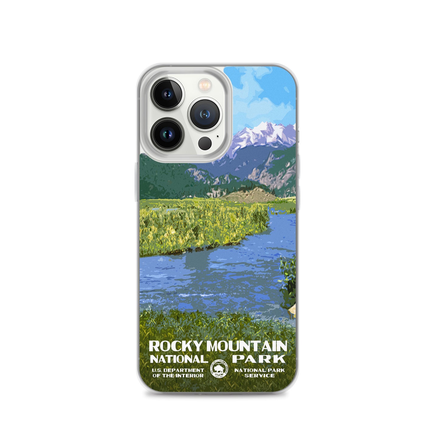Rocky Mountain National Park Moraine Park iPhone® Case