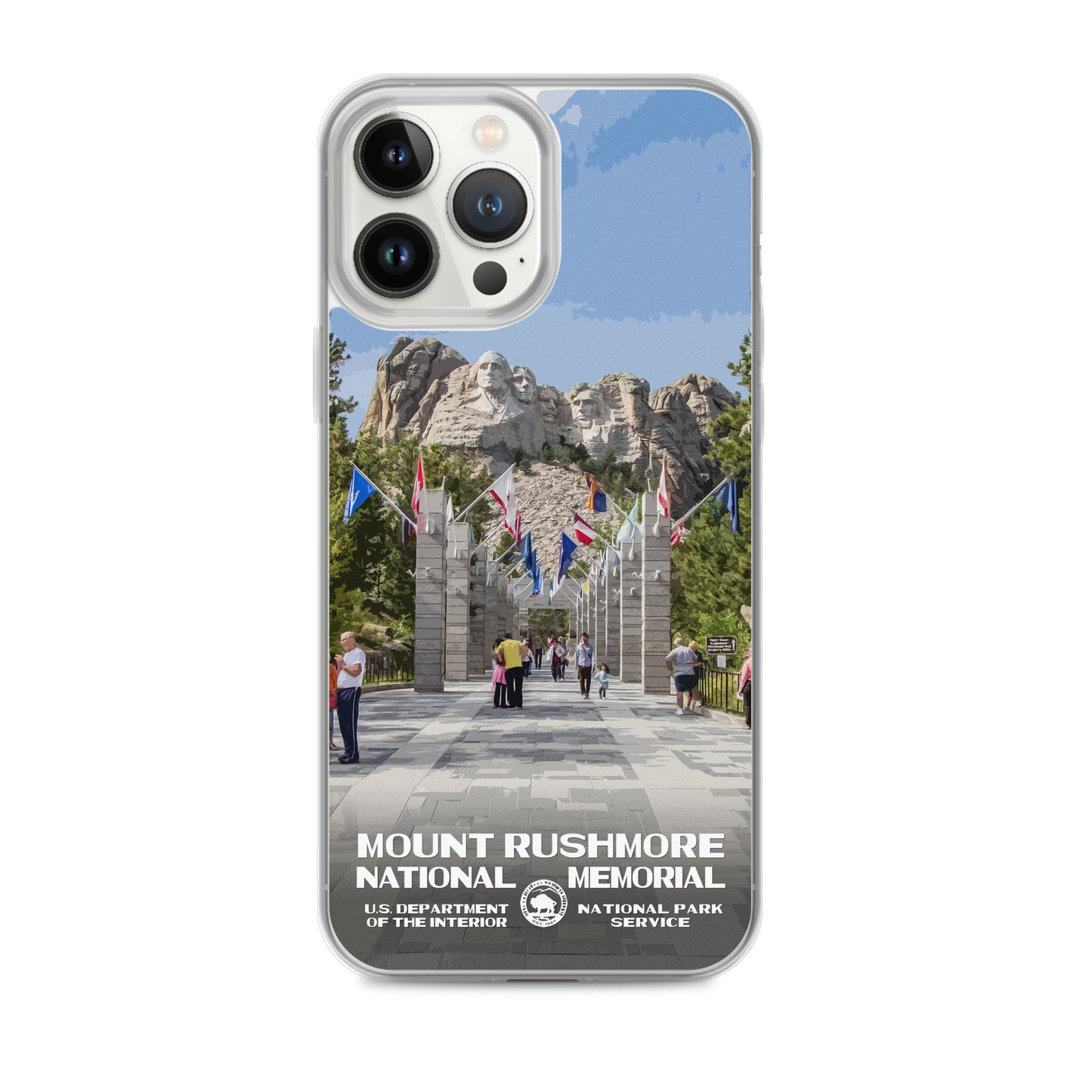Mount Rushmore National Memorial iPhone® Case