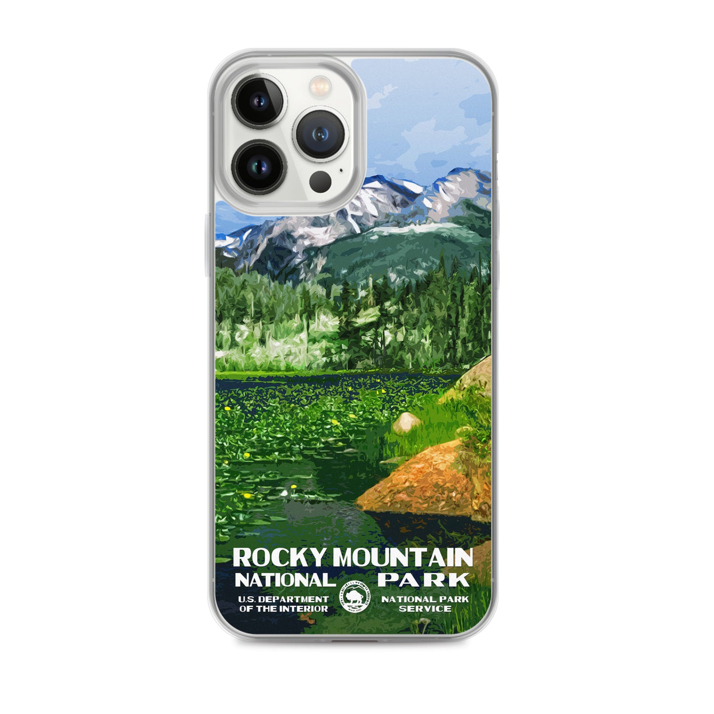 Rocky Mountain National Park Cub Lake iPhone® Case