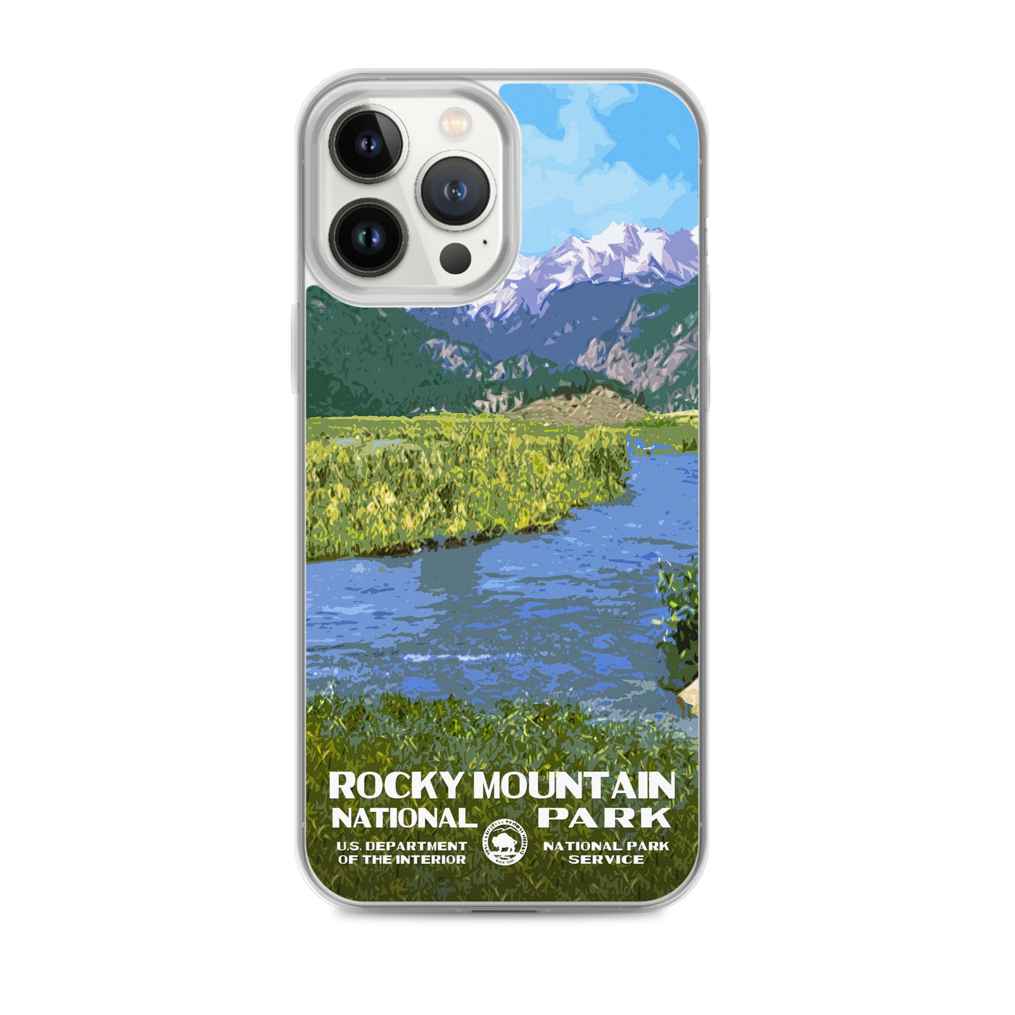 Rocky Mountain National Park Moraine Park iPhone® Case