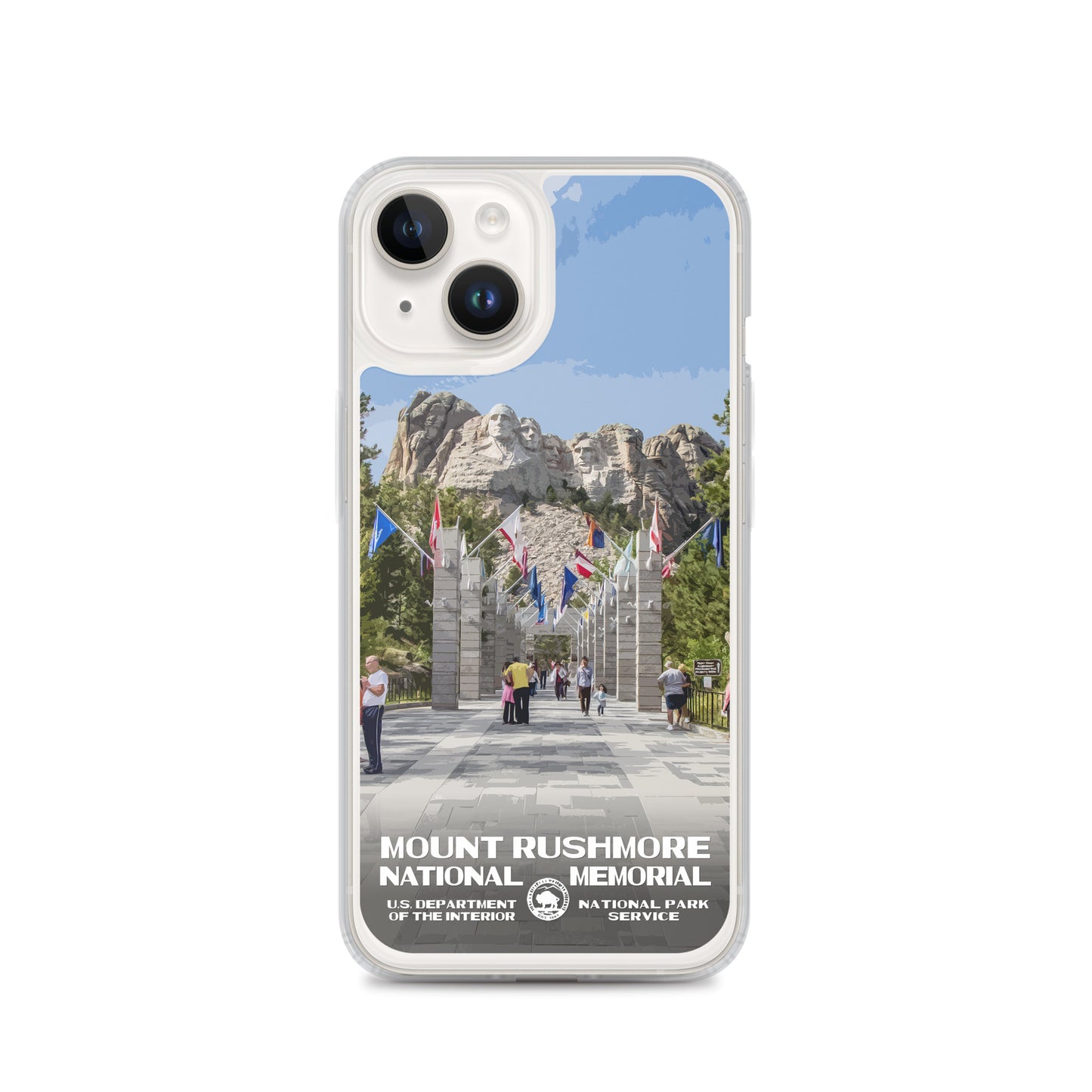 Mount Rushmore National Memorial iPhone® Case