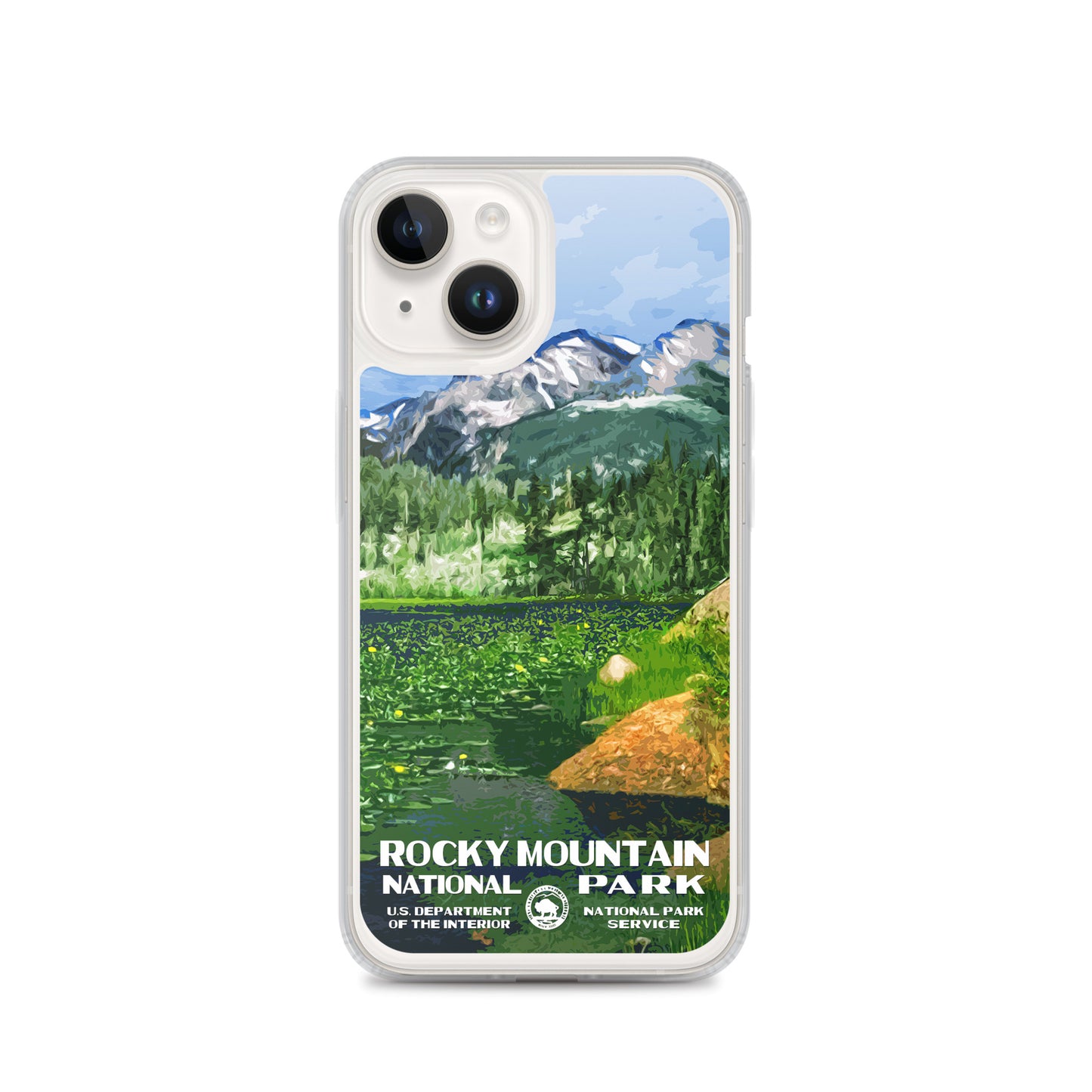 Rocky Mountain National Park Cub Lake iPhone® Case