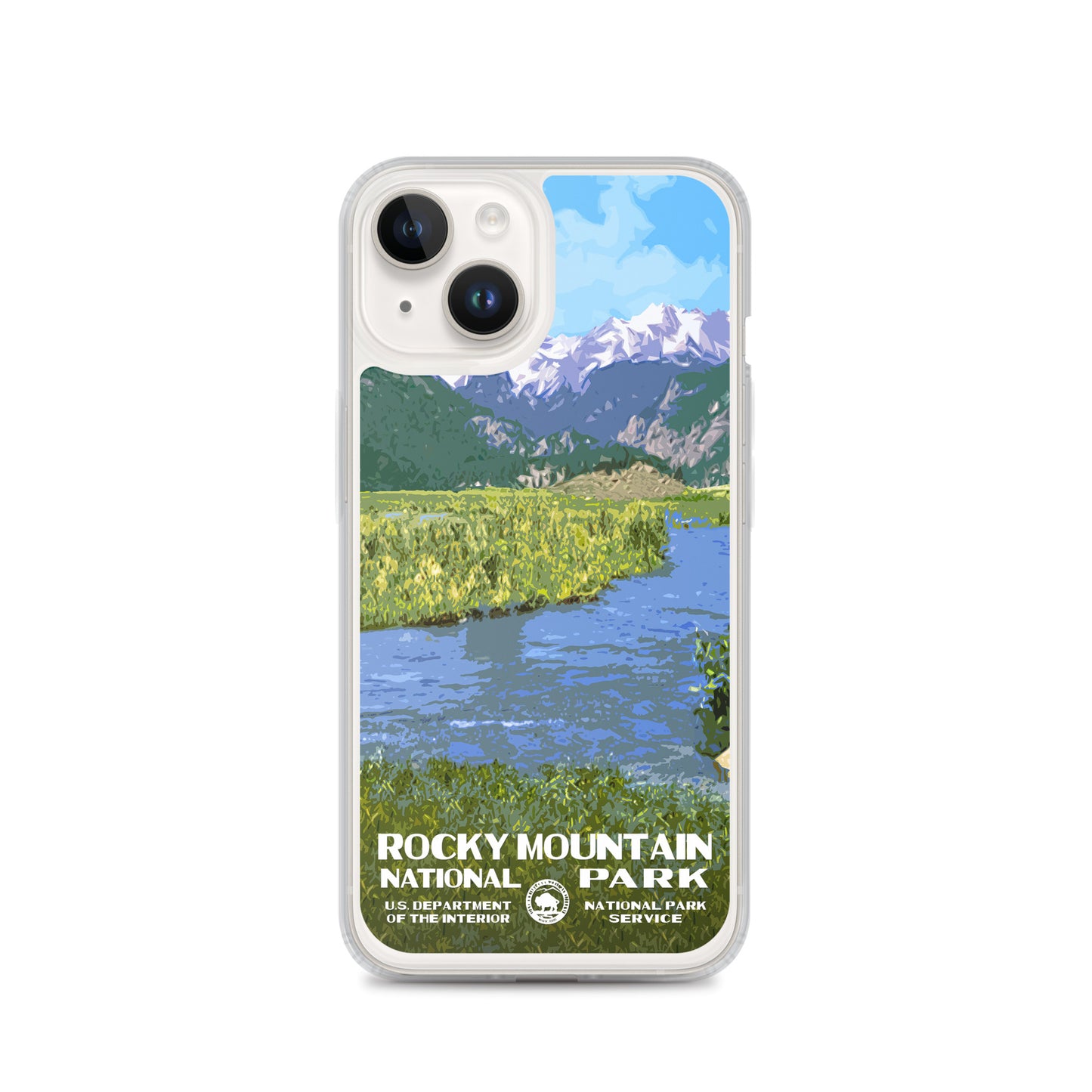 Rocky Mountain National Park Moraine Park iPhone® Case