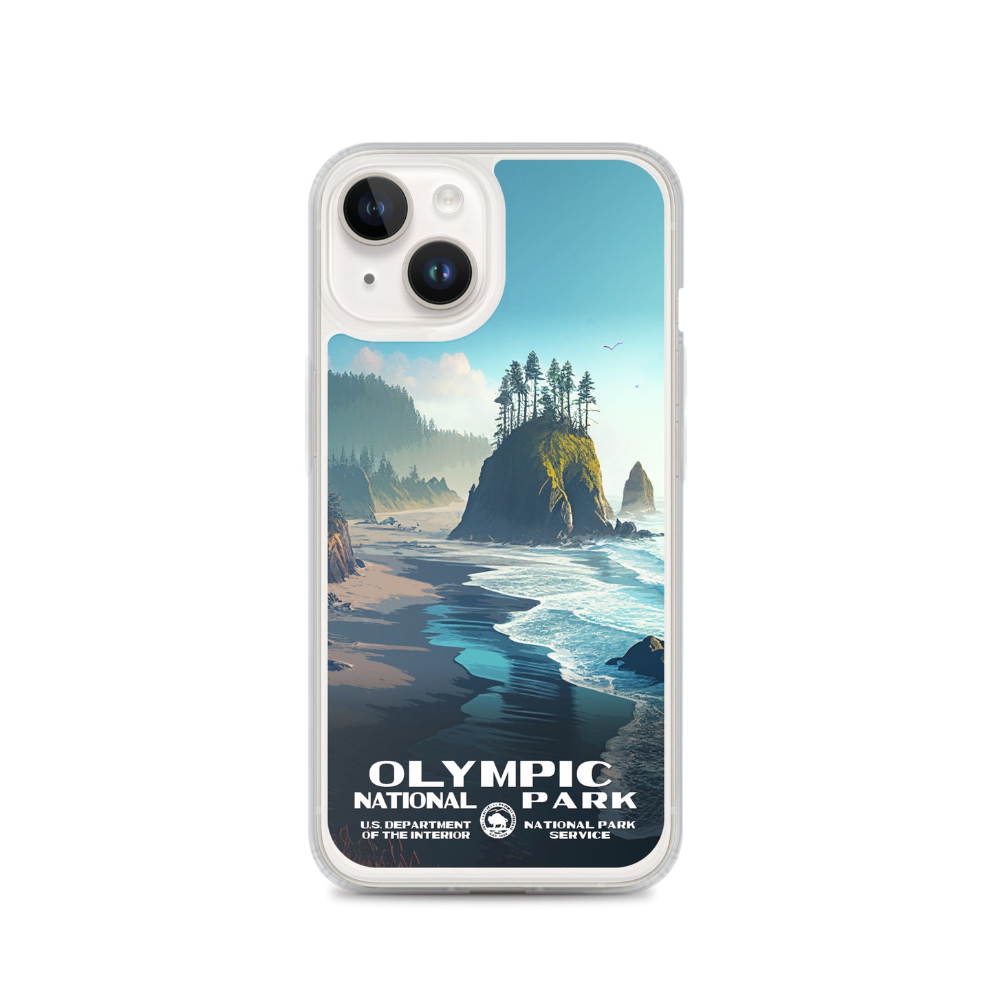 Olympic National Park Ruby Beach iPhone® Case