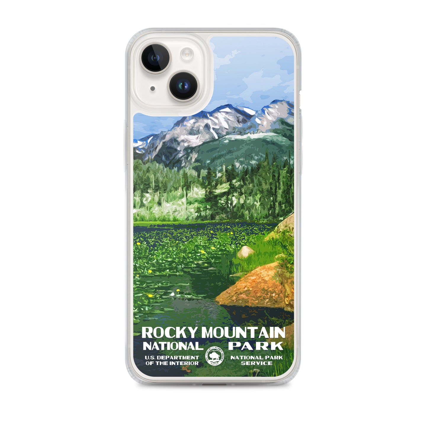 Rocky Mountain National Park Cub Lake iPhone® Case