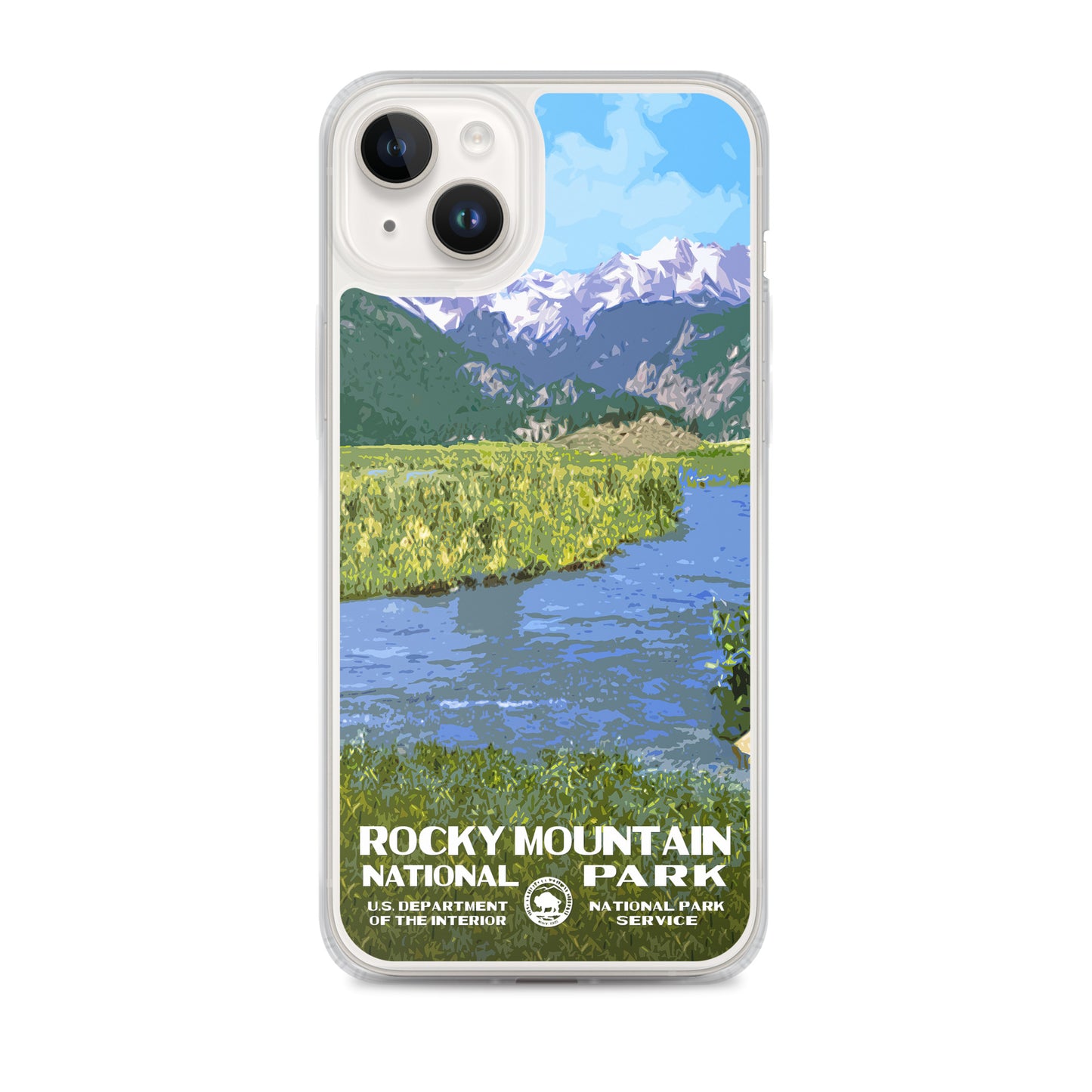 Rocky Mountain National Park Moraine Park iPhone® Case