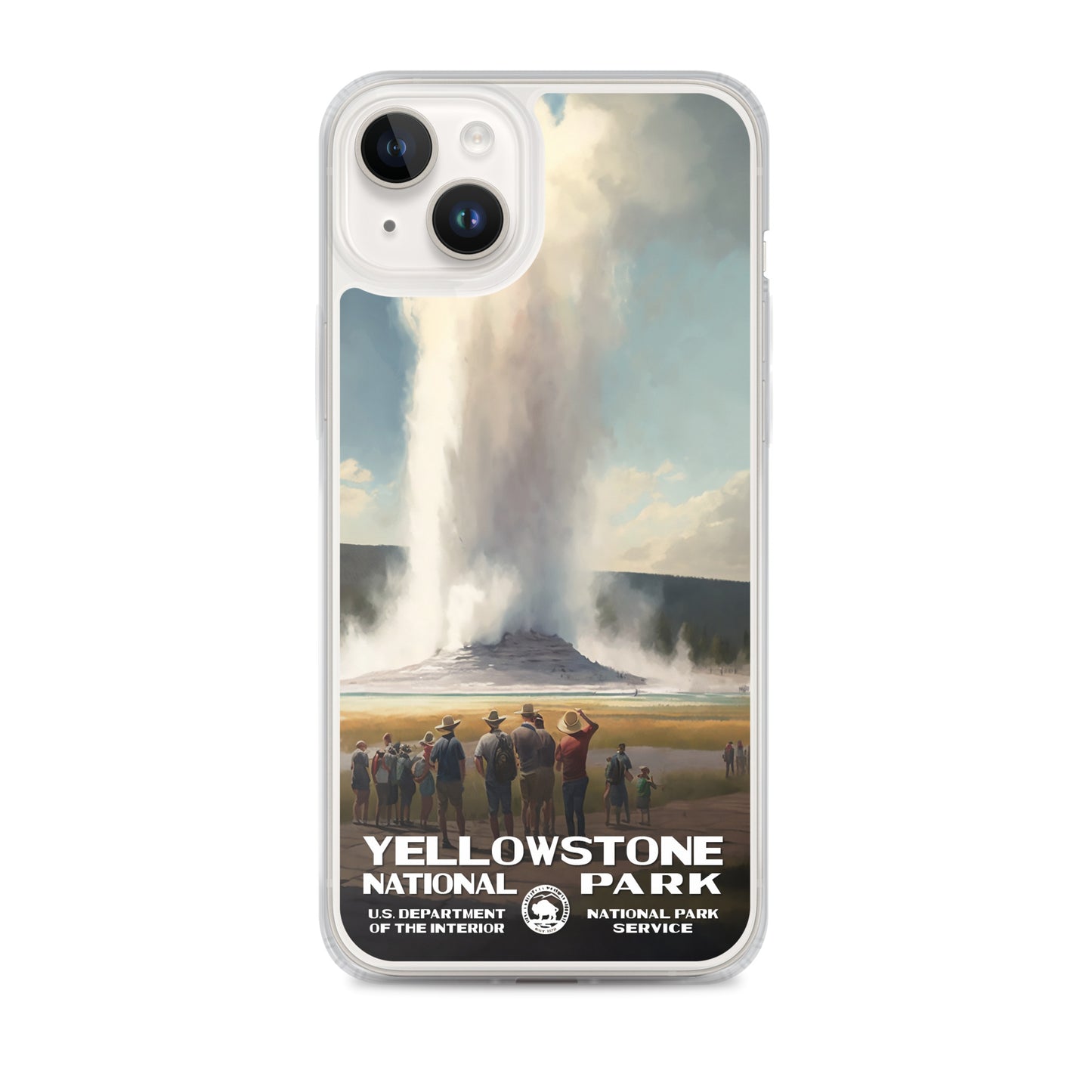 Yellowstone National Park Old Faithful iPhone® Case