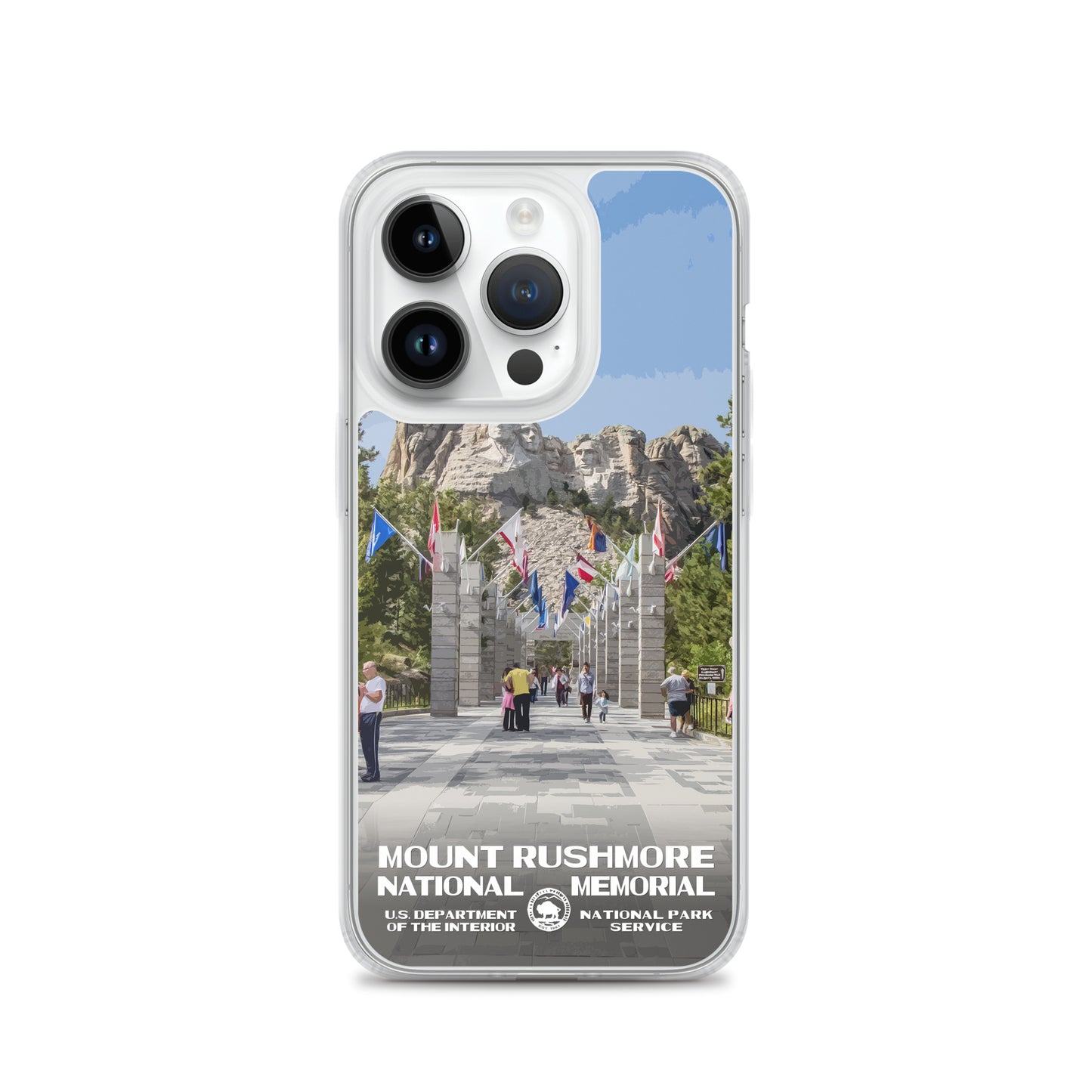 Mount Rushmore National Memorial iPhone® Case