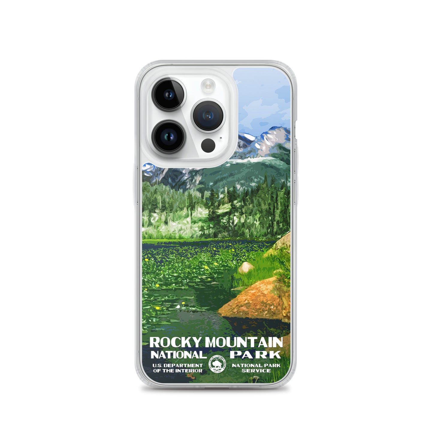 Rocky Mountain National Park Cub Lake iPhone® Case