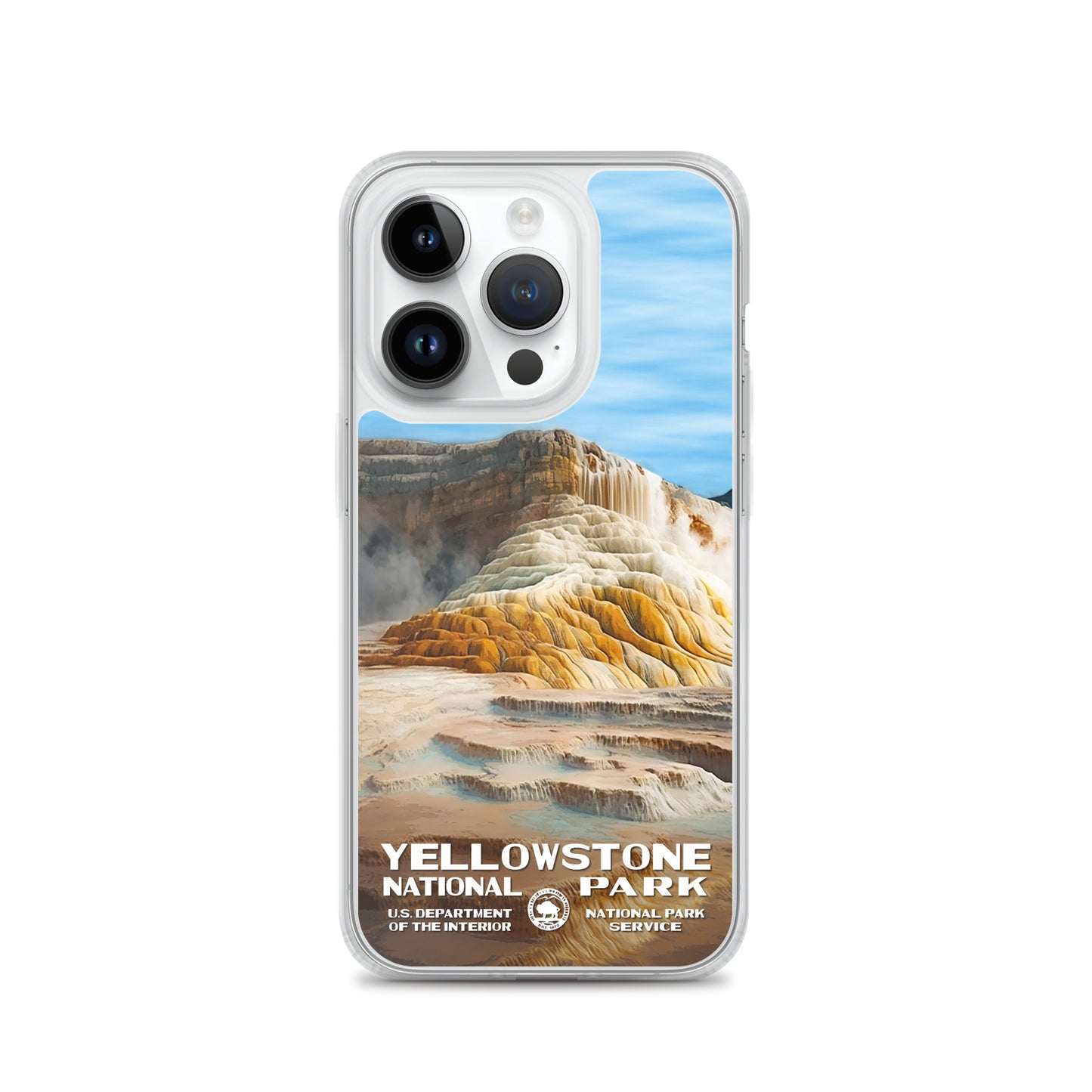 Yellowstone Mammoth Falls National Park iPhone®