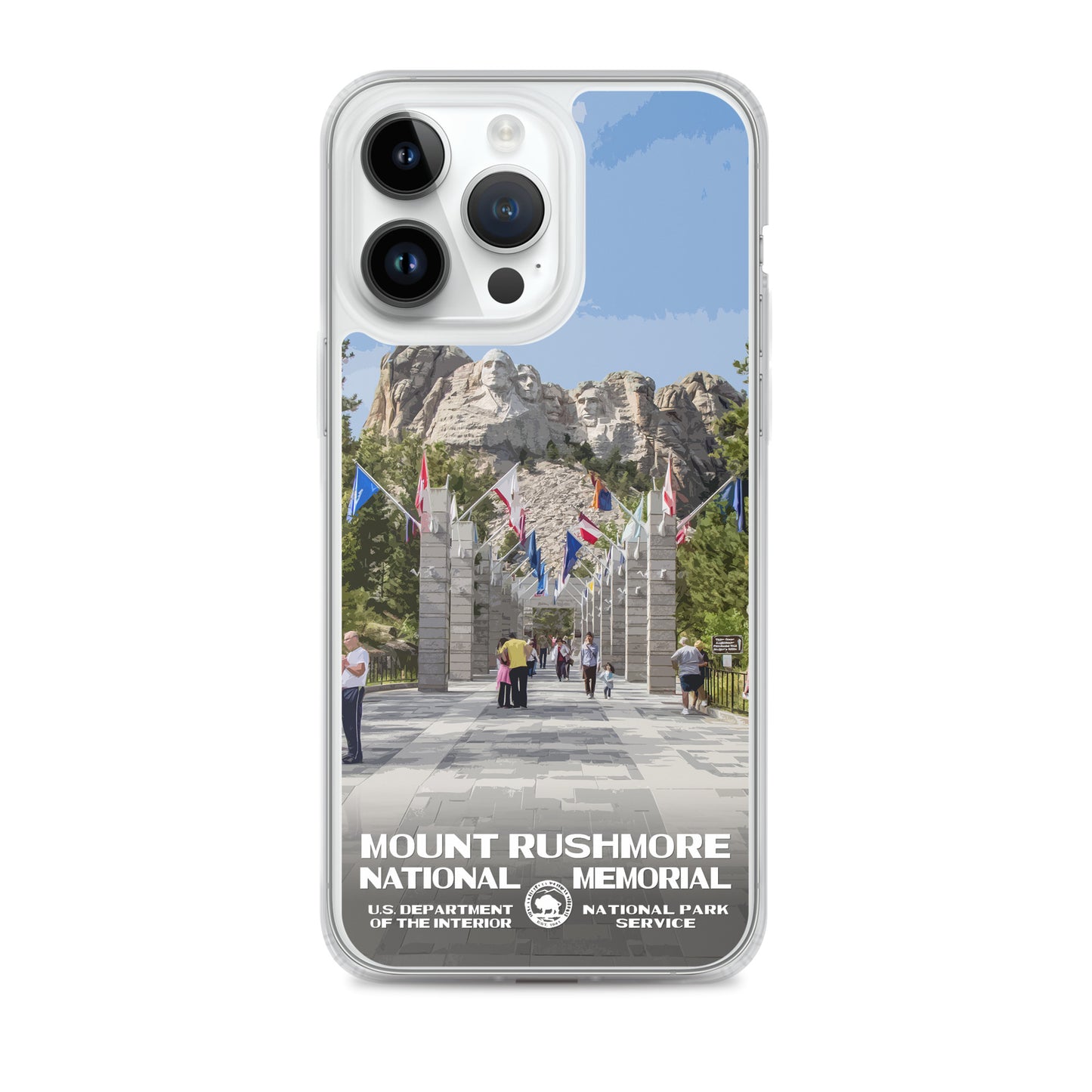 Mount Rushmore National Memorial iPhone® Case