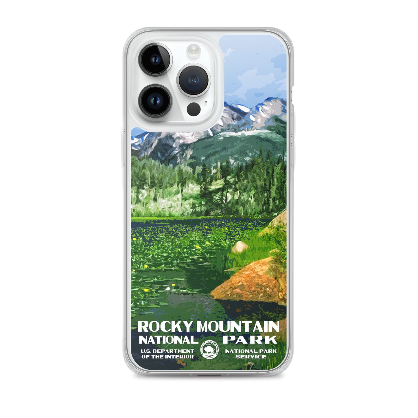 Rocky Mountain National Park Cub Lake iPhone® Case