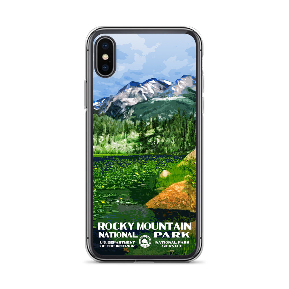 Rocky Mountain National Park Cub Lake iPhone® Case