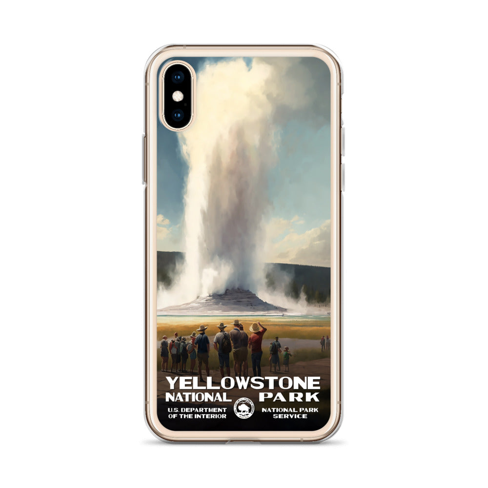 Yellowstone National Park Old Faithful iPhone® Case