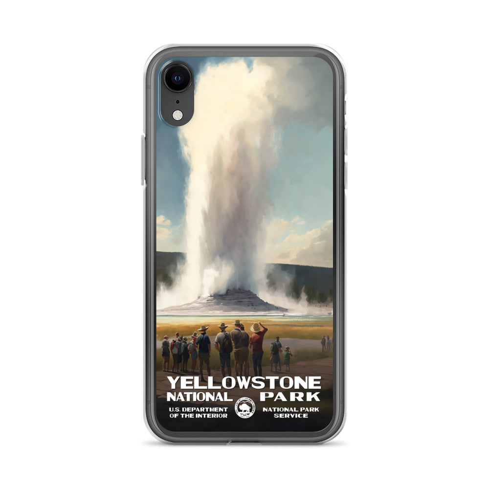 Yellowstone National Park Old Faithful iPhone® Case