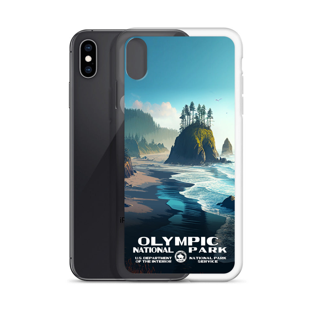 Olympic National Park Ruby Beach iPhone® Case