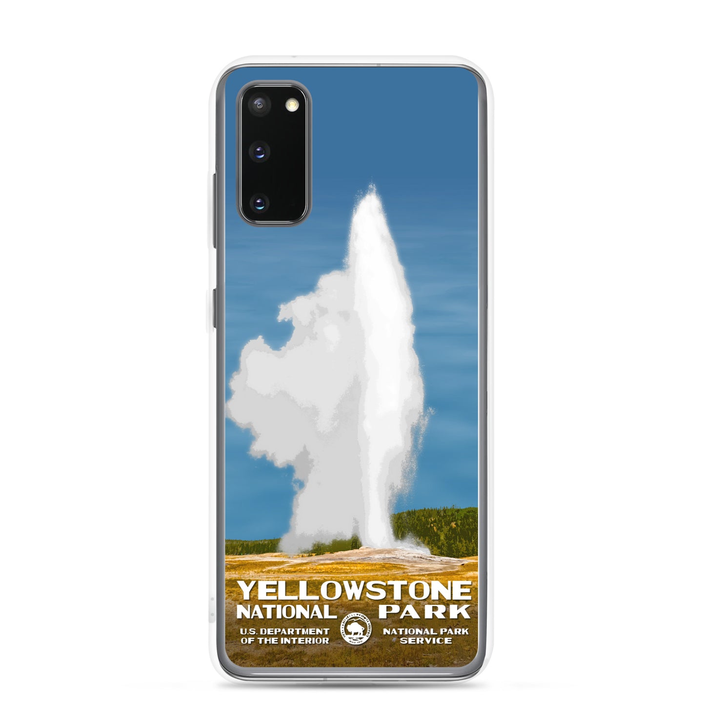 Yellowstone National Park Old Faithful Samsung® Phone Case