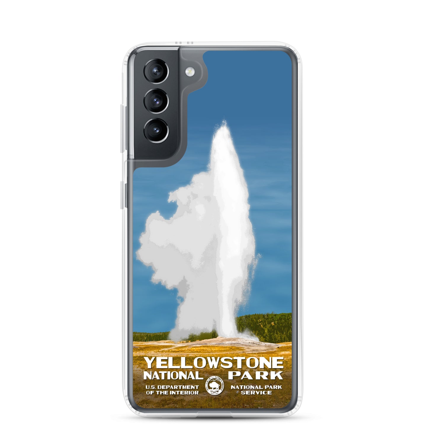Yellowstone National Park Old Faithful Samsung® Phone Case