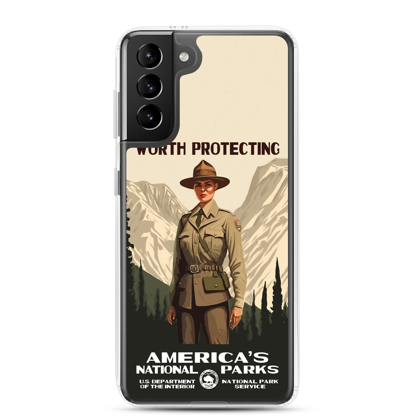 Worth Protecting Woman Samsung® Phone Case
