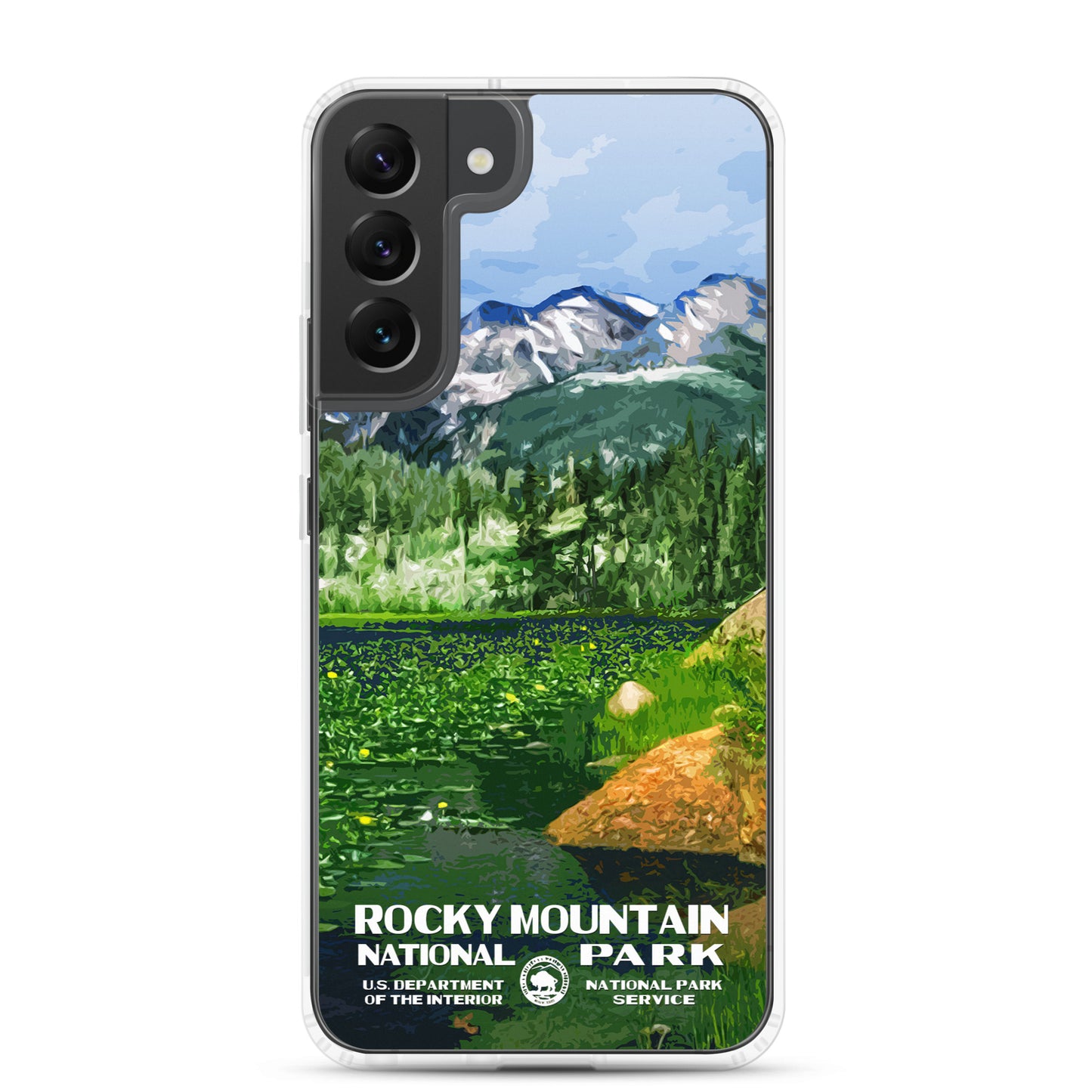 Rocky Mountain National Park Cub Lake Samsung® Phone Case