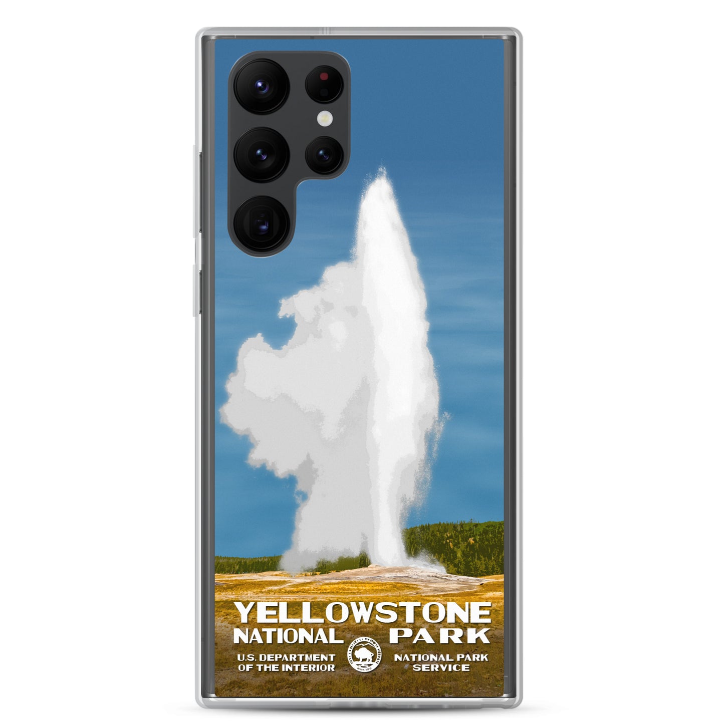 Yellowstone National Park Old Faithful Samsung® Phone Case