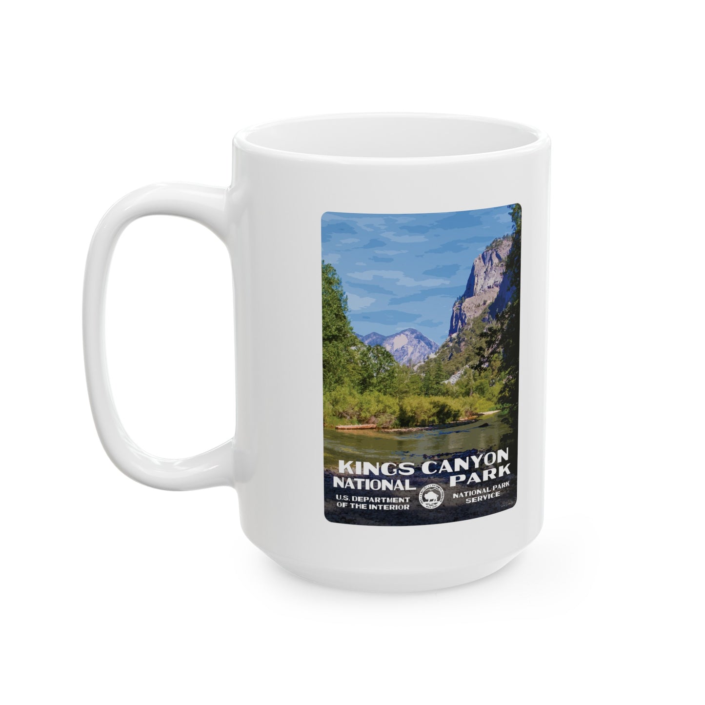 Kings Canyon National Park Ceramic Mug